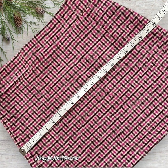 J. Crew NWT Wool Houndstooth A-Line Mini Skirt *Shop@lamwarrior - Picture 10 of 14